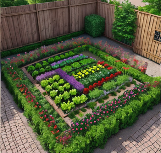 kitchen garden layouts