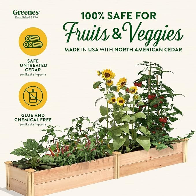 Cedar Raised Garden Beds