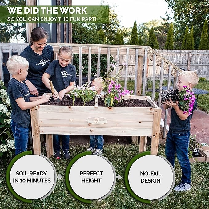 Cedar Raised Garden Beds